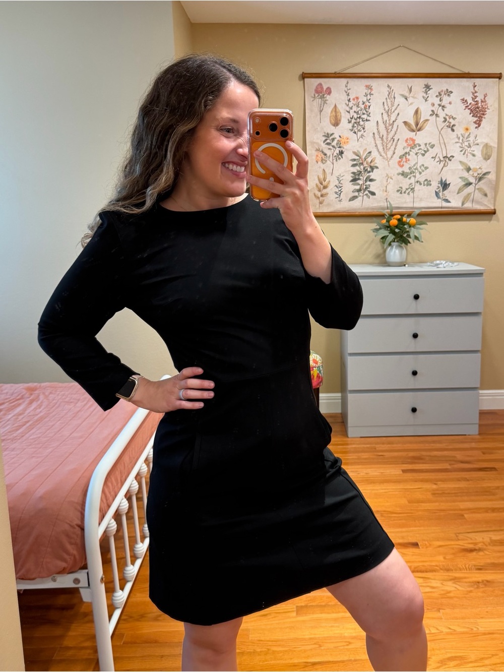 NWT Tyler Boe Black Mini Sheath Dress Professional 8